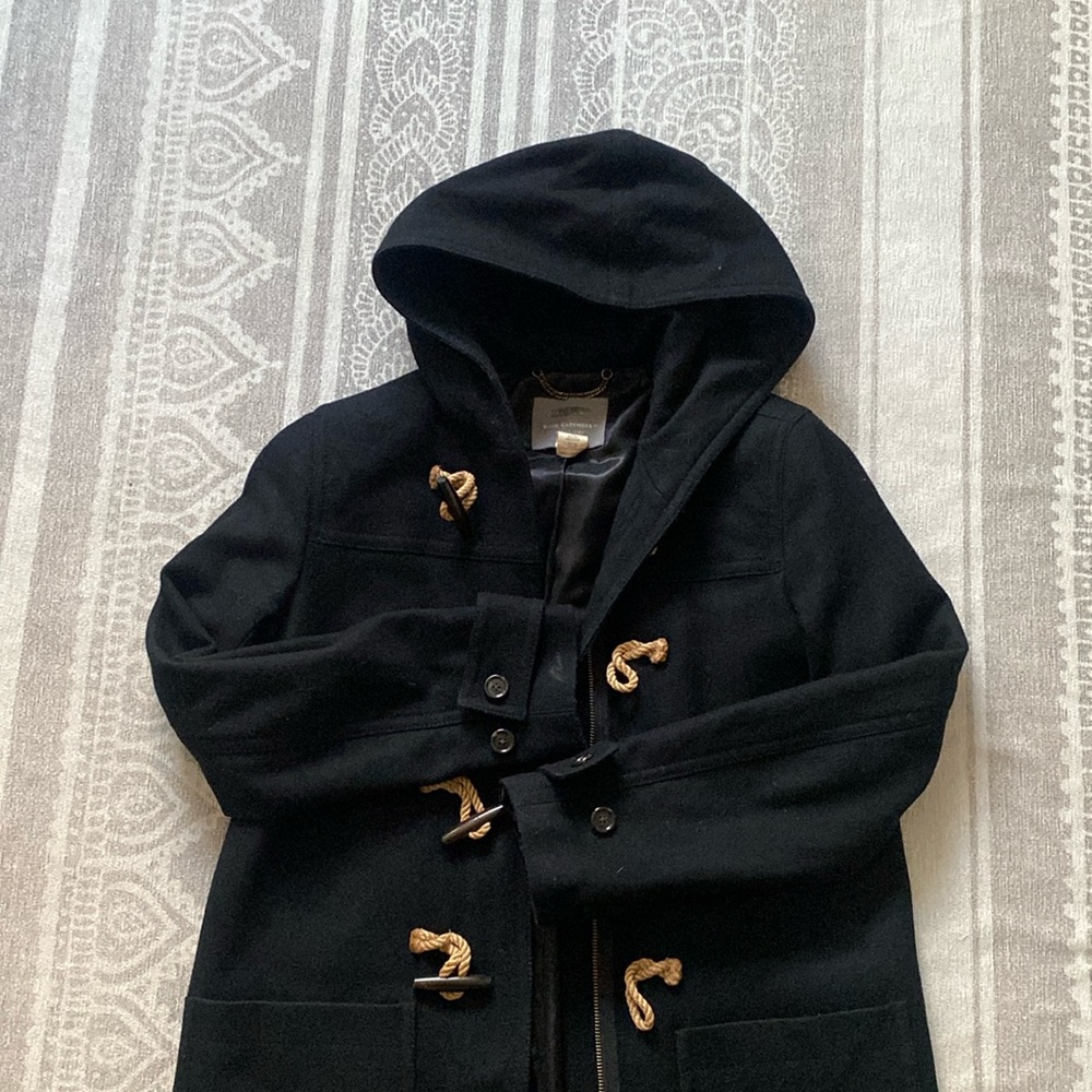 J.Crew Wool Cashmere Toggle Coat - Picture 8 of 12
